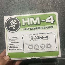 4-Way headphone amplifier