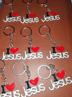 I ❤️ Jesus Keychain s New