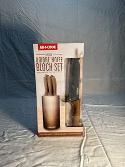 Art & Cook 8 Pc. Knife Set, Universal, Stainless Steel