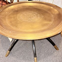 MCM Brass Spider Table
