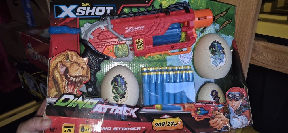 New Xshot Dinosaur Nerf Gun