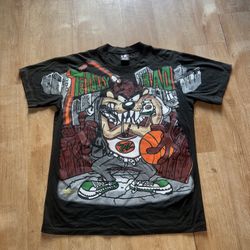 Modern Looney Tunes, AOP T-shirt, XL