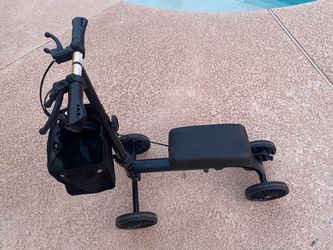 Knee Scooter with Storage Basket