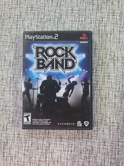 Authentic : Rock Band : Playstation 2
