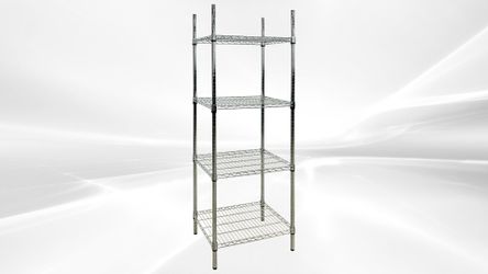 NSF W24xD18xH71 4 Tier Wire Shelving Shelves