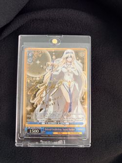 Weiss Schwarz Beloved Archbishop Sword Maiden SP Signed Card