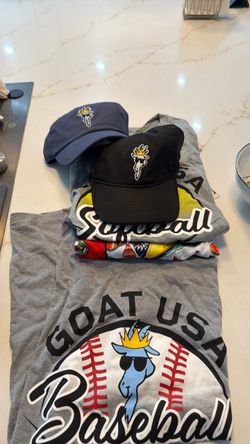 Goat tees and hats