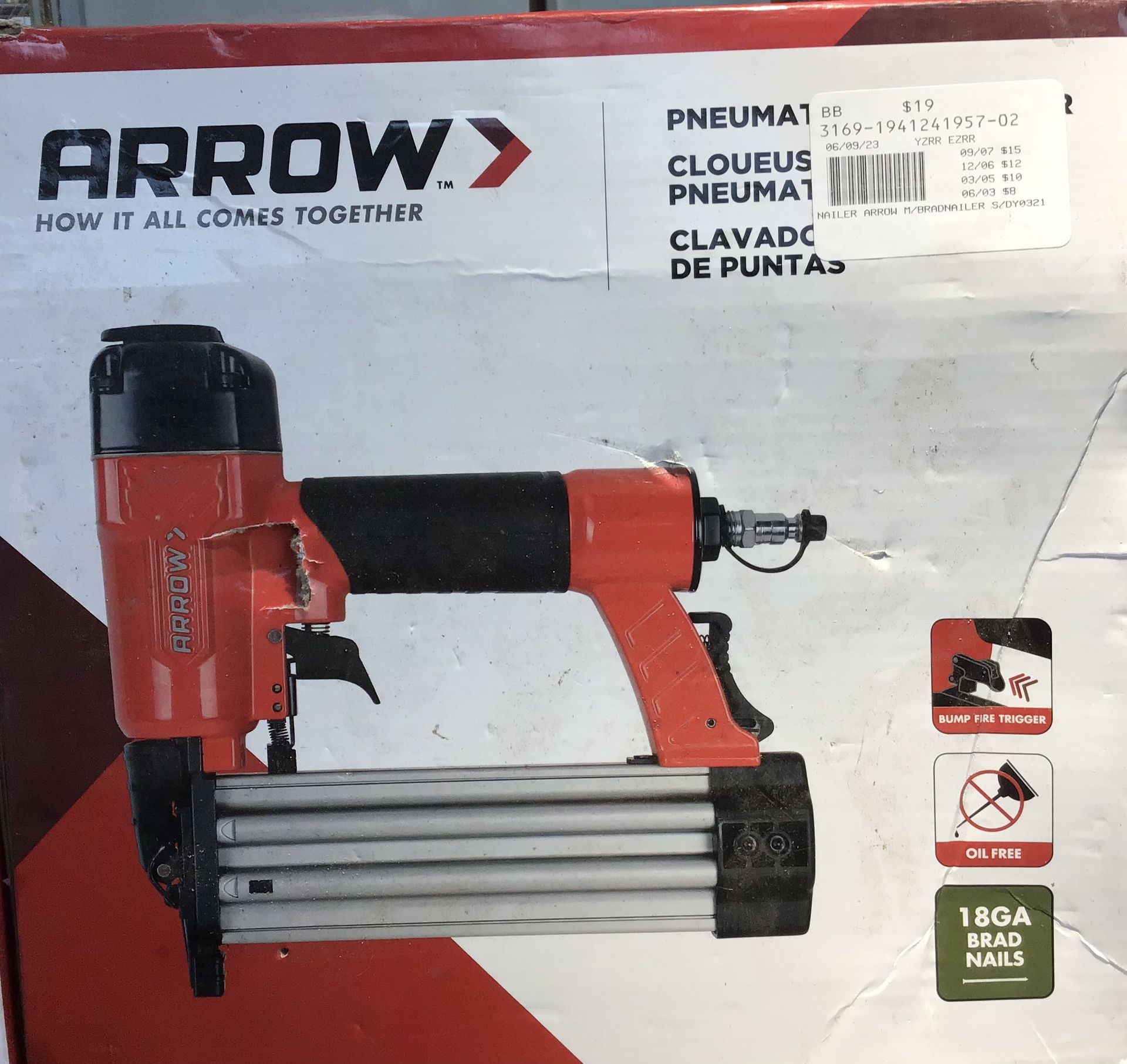 Arrow 18GA Brad Nailer