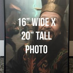 BIG TROUBLE IN LITTLE CHINA SELFIE 16” X 20” PHOTO FRAME