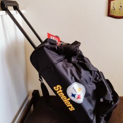 Pittsburgh Steelers Rolling Cooler / Duffle Bag 