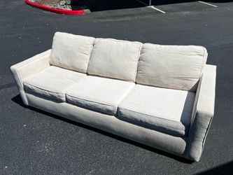 Brand New Off-White 3-Seater Sleeper Sofa