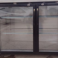 Beer Fridge Two Door Well Kept In Working Order 