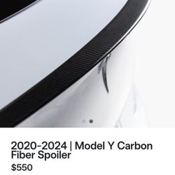 Tesla Carbon Fiber SPOILER
