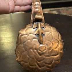 Gregorian Antique Copper Silent Butler Pan