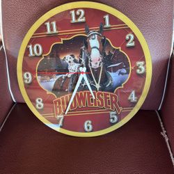 Budweiser Clydesdale Clock