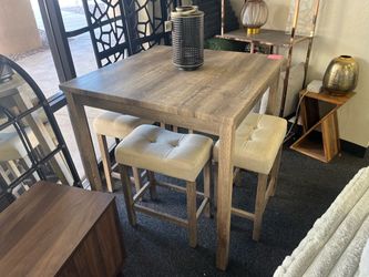Counter height dining set