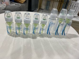 New baby bottles and other items