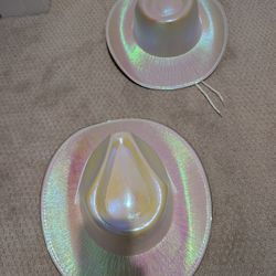 Iridescent Cowgirl Hat (One Of Them Lights Up)