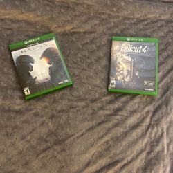 Halo 5 And Fallout 4 Xbox One Games