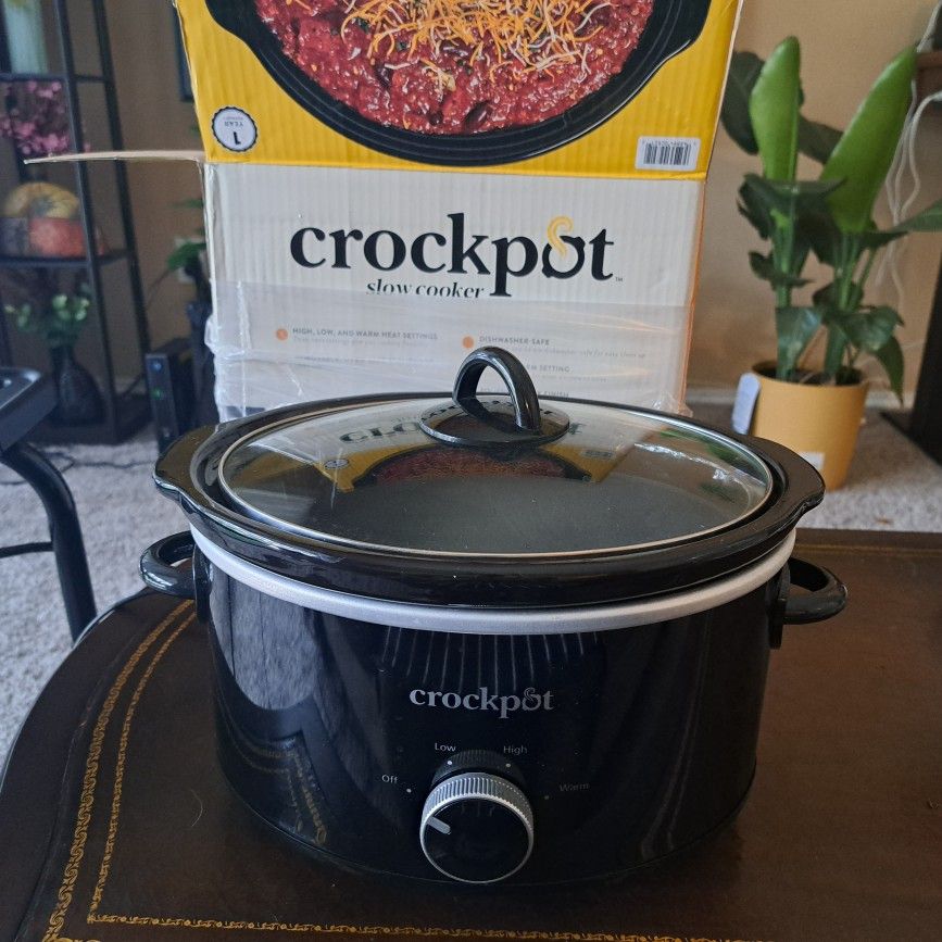 Crock-pot 7 Quart Manual Black Slow Cooker