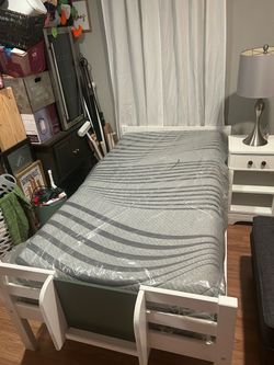 3 piece - Twin bed and night stand