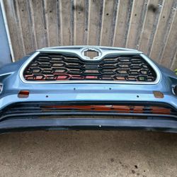 2020-2023 Toyota Highlander Front Bumper Used Oem
