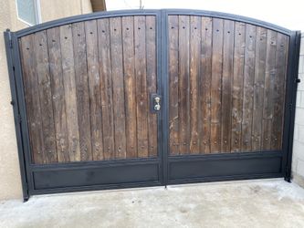 We made gates,fences
