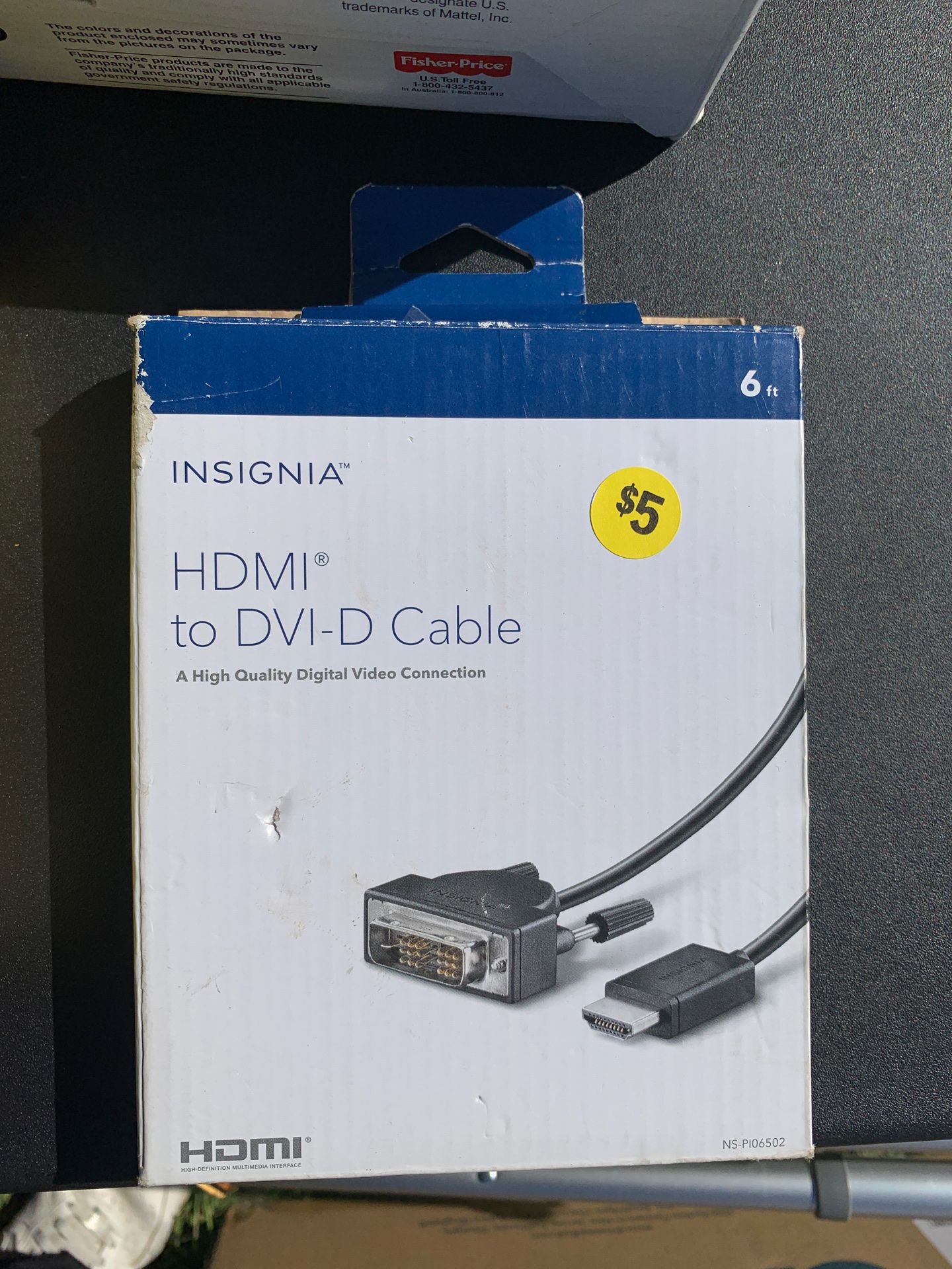 HDMI TO DVI-D Cable