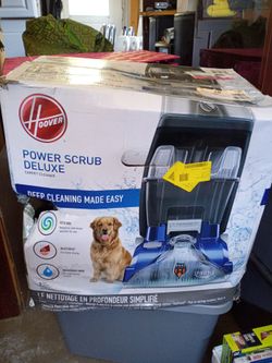 Hoover Power Scrub Deluxe Carpet Cleaner – Brand New in Box