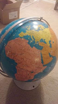 1971 VINTAGE 16" SCHOOL GLOBE