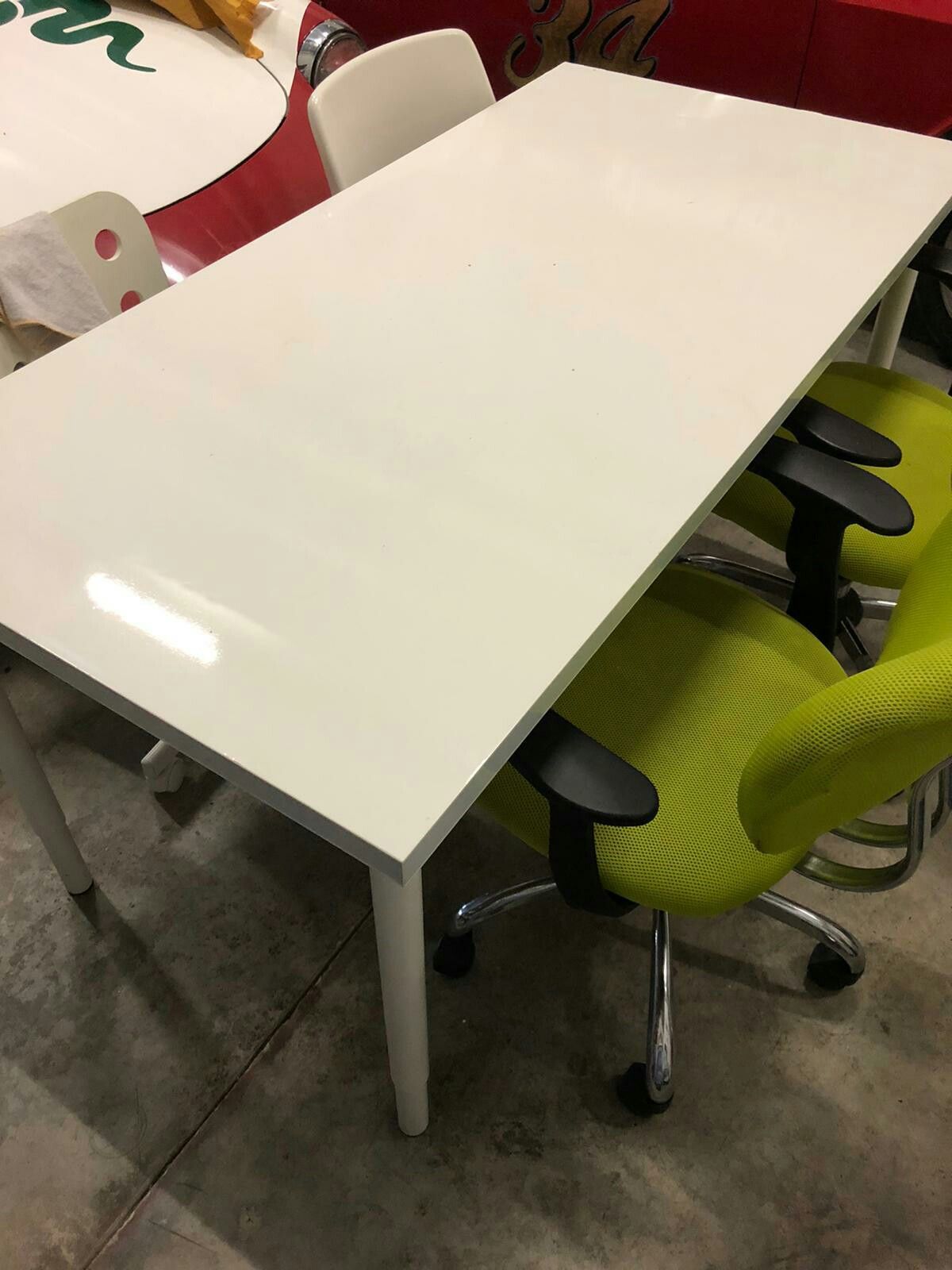 office desk white