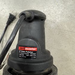 Drill Master Tools 6 in. Random Orbital Buffer/palm Polisher