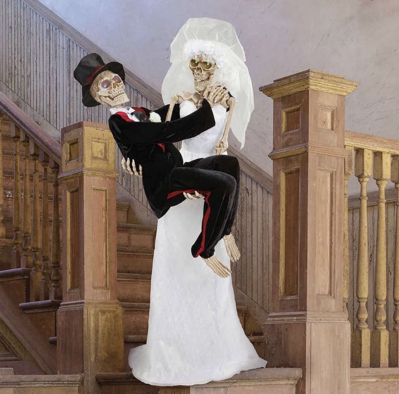 Costco Animated Discontinued Halloween Led Newly Dead Skeletons with music lights and animation