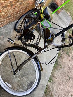 Schwinn Motorized Cruiser Bicycle with Engine Kit