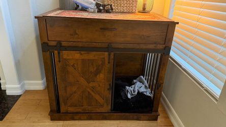 Furniture Style Dog Crate Cabinet $80