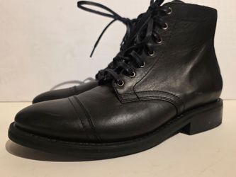 Thursday mens boots size 9.5 made from hide not leather and Goodyear rubber