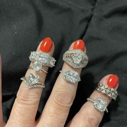 Beautiful 14K Gold Plated Rings For Sale ...Sizes 5-11... Any Ring $65 Each