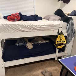 White Bunk Beds