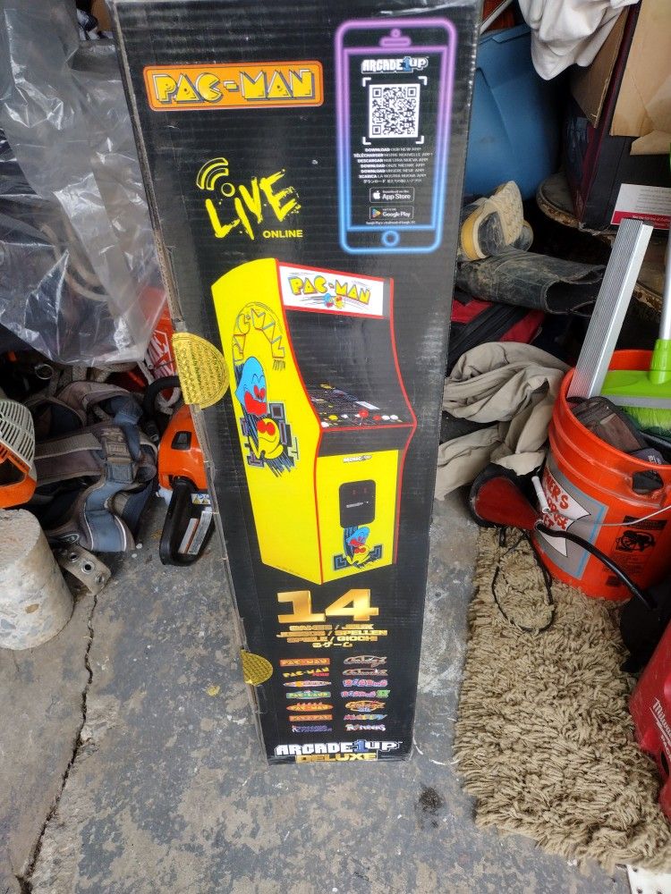 One Up Pac-Man Edition Arcade Game