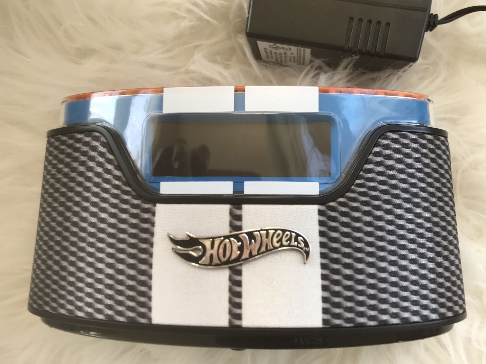 Mattel Hot Wheels Alarm Clock Radio 2013