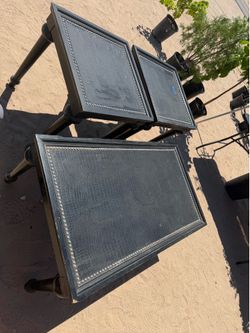 Middle table and 2 end tables