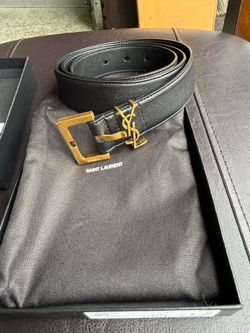 YSL Yves Saint Laurent belt Size 90