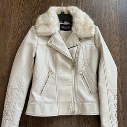 Beautiful Guess Faux Leather Jacket-NEW! 