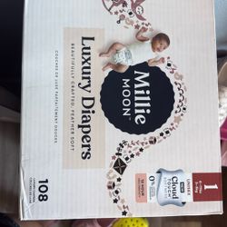 Target diapers Millie Moon 
