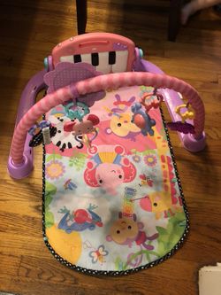 Kid playground and chair