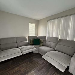 5 PC Jameson Cream Sectional