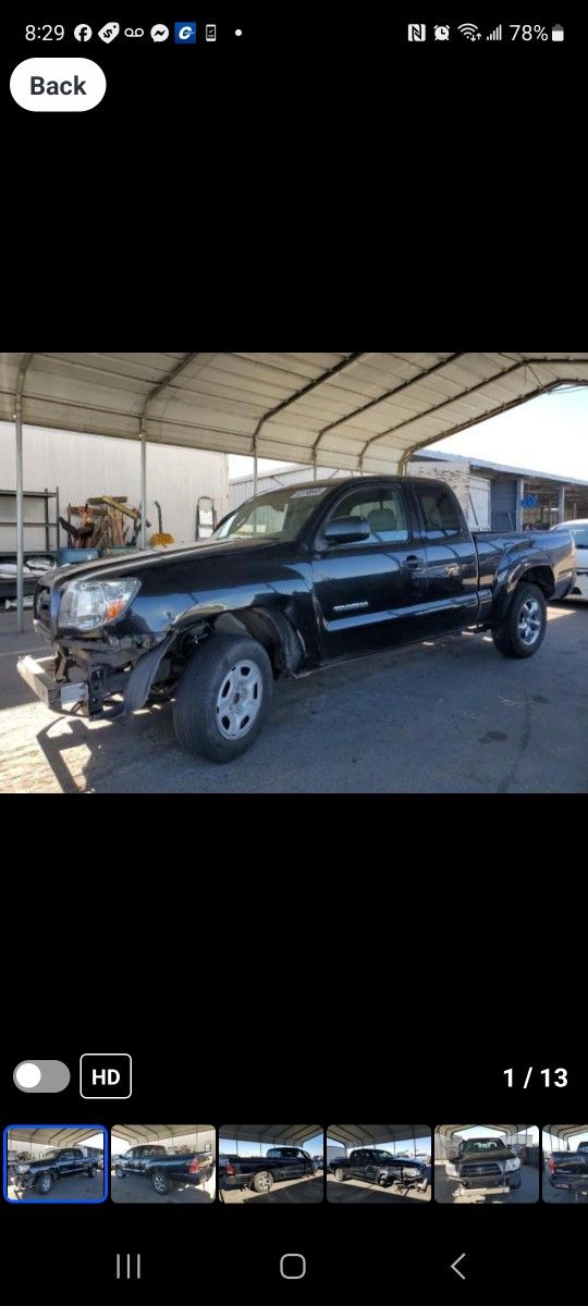 part's for Tacoma motor 2.7 xtra cab auto matic transmission 2007