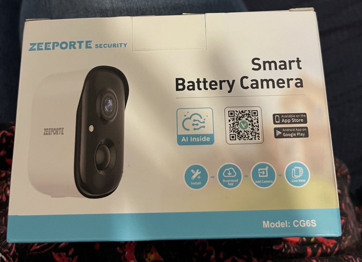 Smart Battery Security Camera