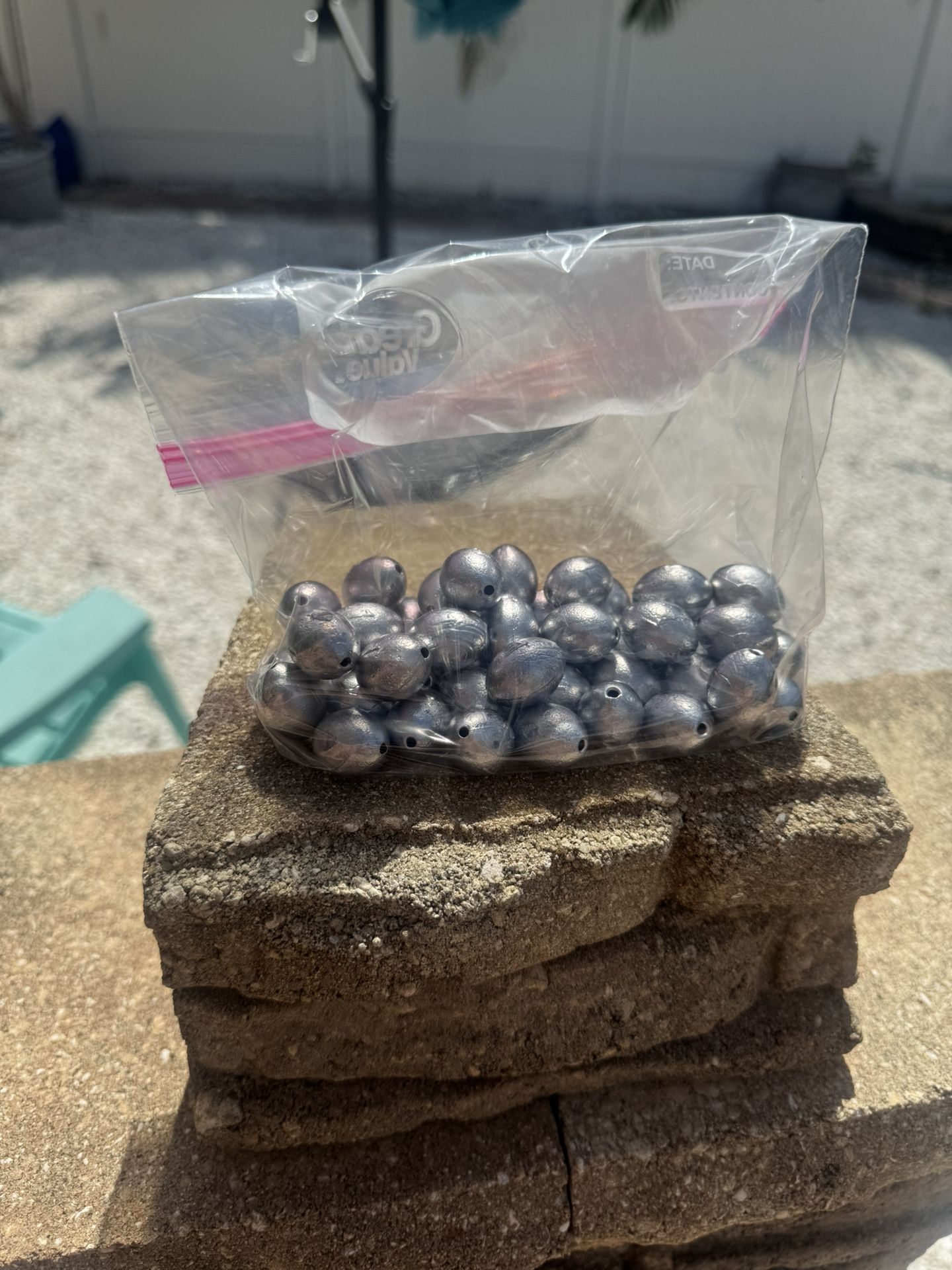 1oz Egg Sinkers - 50 Sinkers