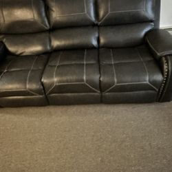 Leather Couch